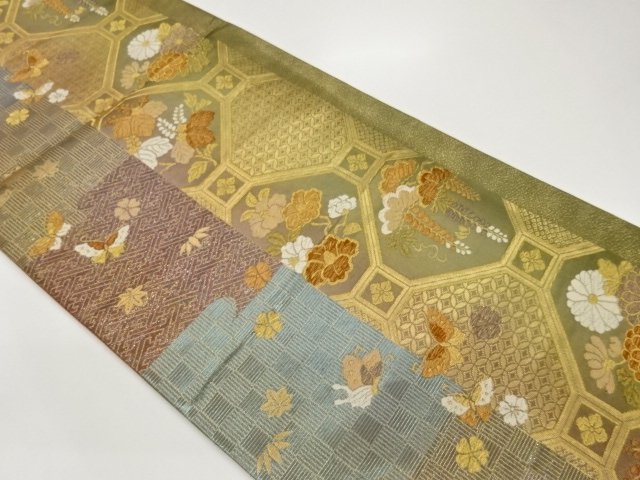 JAPANESE FUKURO OBI / WOVEN BUTTERFLY